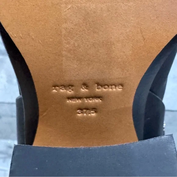 RAG & BONE Rio Western Boots in Black - Size - 7.5 - Picture 9 of 10